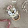 Белый эко грызунок-прорезыватель Мишка Белый эко грызунок-прорезыватель Мишка Грызунки 6