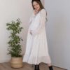 Розовая футболка для будущих и кормящих мам Moss Лето 18