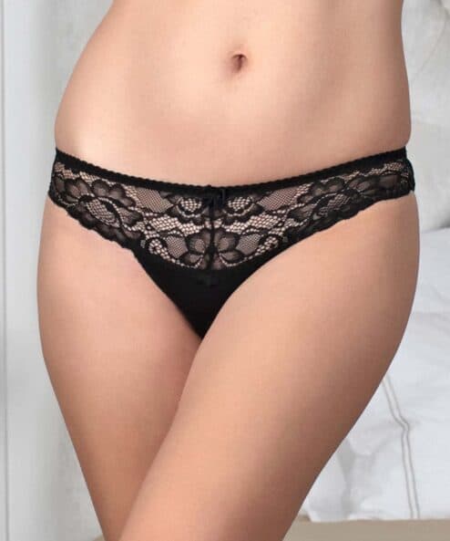Черные трусики для беременных и кормящих мам Izabel
