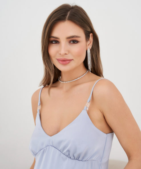Серебряное платье для будущих и кормящих мам Karmen NEW — изображение 14