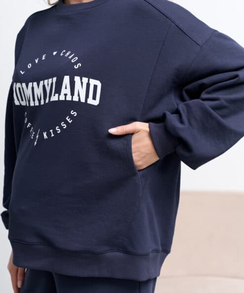 Alternative view of Синий свитшот для будущих и кормящих мам Mommyland