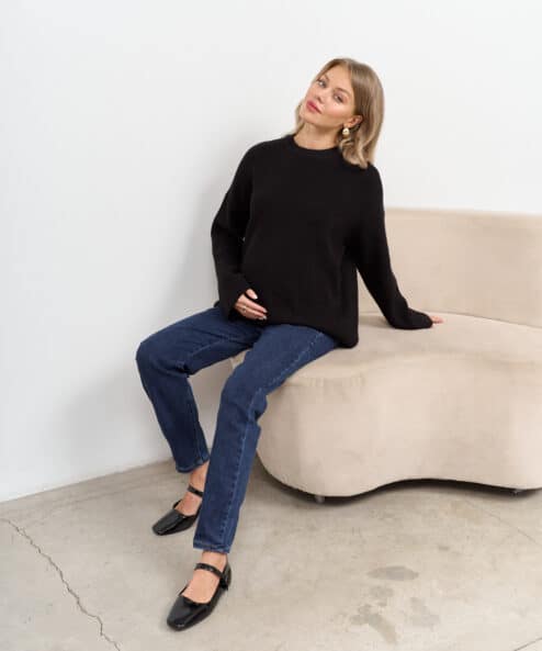 Синие джинсы moms для будущих мам Ross Синие джинсы moms для будущих мам Ross