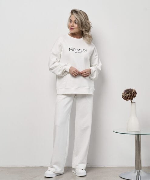 Молочные брюки для будущих и кормящих мам Flex New