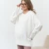 Кофейная тельняшка для будущих и кормящих мам Marina New Весна 20