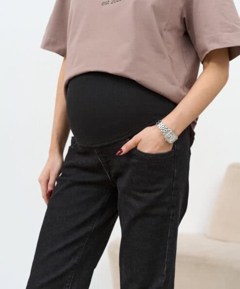 Alternative view of Черные джинсы moms для будущих мам Glendal
