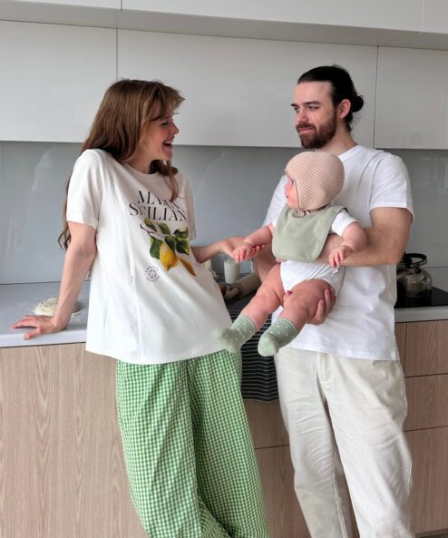 Молочная футболка для будущих и кормящих мам Mama Siciliana Молочная футболка для будущих и кормящих мам Mama Siciliana — изображение 9