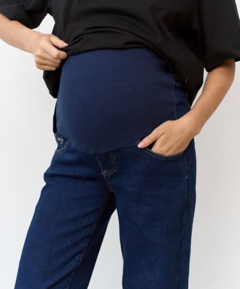 Alternative view of Синие джинсы moms для будущих мам Siam New