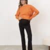 Шоколадные трикотажные брюки для будущих мам Bianca Брюки 19