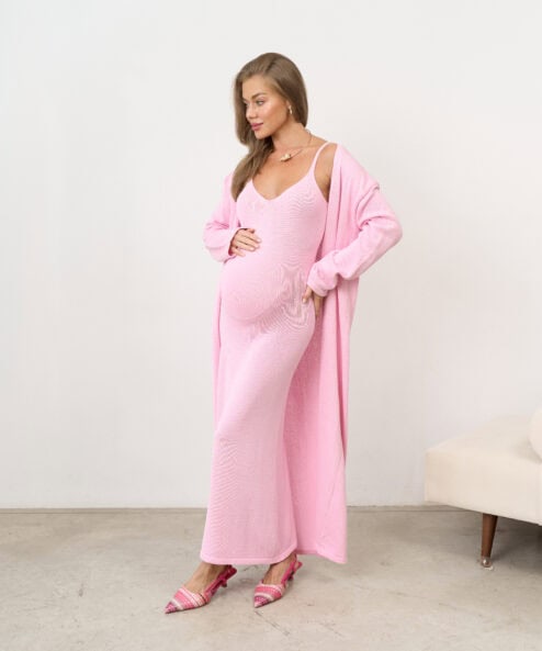 Розовый комплект для будущих мам Amalfi New от Kapusta Fashion.